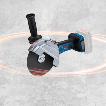 BOSCH GWS 18 V-180 P Profesyonel BITURBO 18 Volt Akülü 180 mm. Taşlama (Karton Kutu İçerisinde) (Solo Makina) (BITURBO Motor Tam Kapasitesine 5,5 Ah. - 8,0 Ah. - 12,0 Ah. ProCORE Aküler ile Ulaşabilmektedir.)