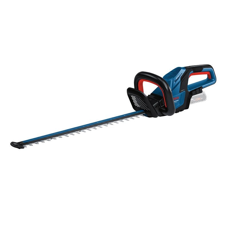 BOSCH GHE 18V-60 Profesyonel BITURBO 18 Volt Akülü Çit Kesme Makinası (Karton Kutu İçerisinde) (Solo Makina) (BITURBO Motor Tam Kapasitesine 4,0 Ah. - 5,5 Ah. - 8,0 Ah - 12,0 Ah. ProCORE Aküler ile Ulaşabilmektedir.)