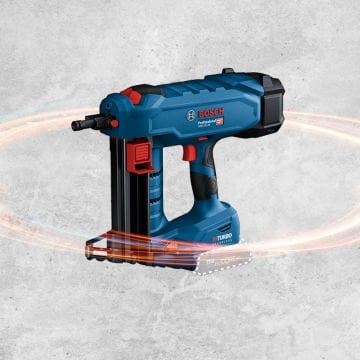 BOSCH GNB 18 V-38 Profesyonel BITURBO Kömürsüz Motor 18 Volt Çivi Çakma Tabancası (Karton Kutu İçerisinde) (Solo Makina) (BITURBO Motor Tam Kapasitesine 5,5 Ah.- 8,0 Ah - 12,0 Ah. ProCORE Aküler ile Ulaşabilmektedir.)