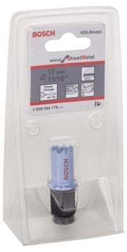 BOSCH Sheet Metal Panç 17 mm. 2 608 584 779