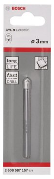 BOSCH 3 mm. CYL-9 Seramik Matkap Ucu 2 608 587 157