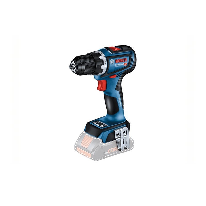 BOSCH GSR 18 V-90 C Profesyonel 18 Volt Akülü Delme Vidalama (Kömürsüz Motor) (Karton Kutu İçerisinde) (Solo Makina) - (Teslimat Kapsamında Akü ve Şarj Cihazı Yoktur)
