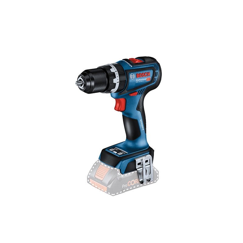 BOSCH GSB 18 V-90 C Profesyonel 18 Volt Akülü Darbeli Delme Vidalama (Kömürsüz Motor) (Karton Kutu İçerisinde) (Solo Makina) - (Teslimat Kapsamında Akü ve Şarj Cihazı Yoktur)