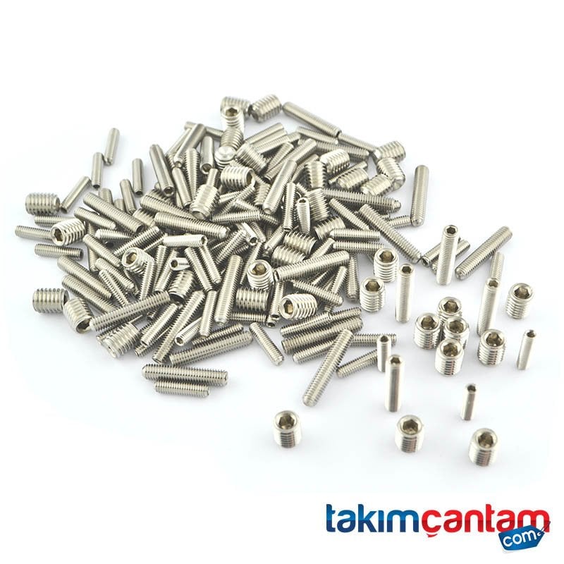 Paslanmaz Setskur Cıvatalar