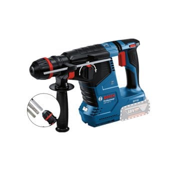 BOSCH GBH 187-LI ONE Chuck Mandren (Kömürsüz Motor -  2,4 Joule) Profesyonel 18 Volt Akülü Kırıcı Delici (Karton Kutu İçerisinde) (Solo Makina) - (Teslimat Kapsamında Akü ve Şarj Cihazı Yoktur)