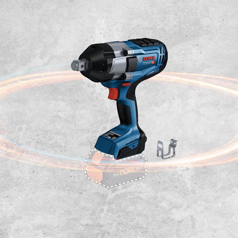 BOSCH GDS 18 V-1050 H Profesyonel 3/4 Kare Girişli BITURBO 18 Volt Akülü Somun Sıkma (Karton Kutu İçerisinde) (Solo Makina) (BITURBO Motor Tam Kapasitesine 5,5 Ah.- 8,0 Ah - 12,0 Ah. ProCORE Aküler ile Ulaşabilmektedir.)