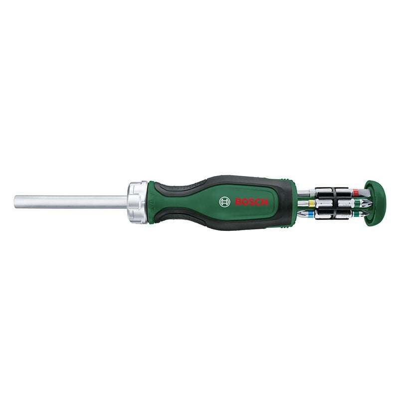 BOSCH (Ev & Bahçe Kullanımı) 12 Uçlu Cırcırlı Tornavida (1 600 A02 7PP)