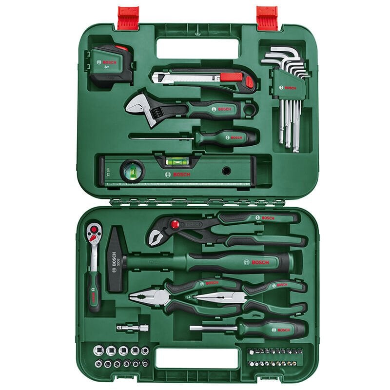 BOSCH (Ev & Bahçe Kullanımı) Advanced El Aleti Seti (52 Parça) (1 600 A02 BY7)