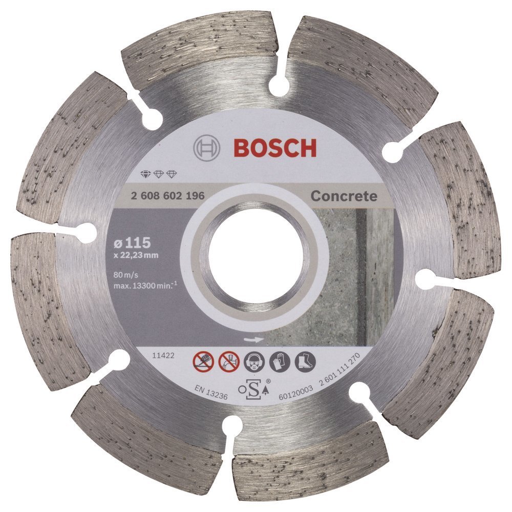 BOSCH 115 mm. Profesyonel Beton Elmas Bıçak (10'lu Paket