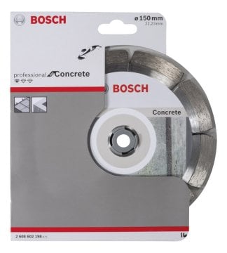 BOSCH 150 mm. Professional For Concrete (10'lu Paket İçerisinden 1 Adet) 2 608 603 241 (2 608 602 198)