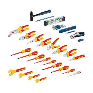 BOSCH Profesyonel VDE 1000 VOLT El Aleti Seti 37 Parça (1 600 A02 NG4)