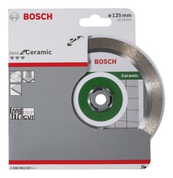 BOSCH 125 mm. Best Seramik Elmas Bıçak 2 608 602 631