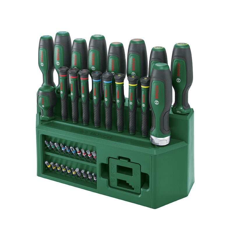 BOSCH (Ev & Bahçe Kullanımı) 39 Parça Tornavida Takımı (1 600 A02 Z9L)