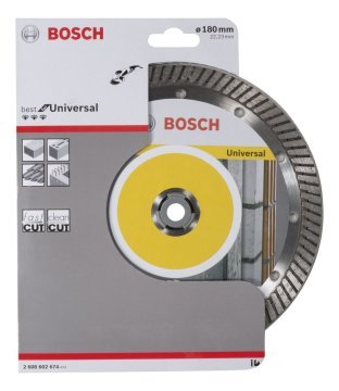 BOSCH 180 mm. Best Unıversal Turbo Elmas Bıçak 2 608 602 674