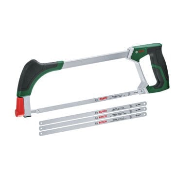 BOSCH (Ev & Bahçe Kullanımı) Universal Demir Testeresi 300 mm. + 3 Yedek Bıçak (1 600 A03 3BK)
