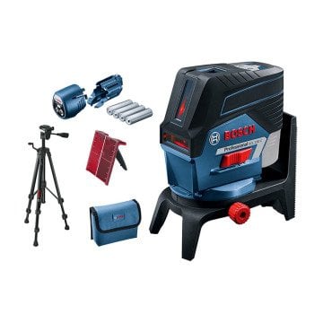 BOSCH GCL 2-50 C + BT 150 Profesyonel Çapraz Çizgili Noktasal Hizalama Lazeri (Karton Kutu İçerisinde) 0 601 066 G02
