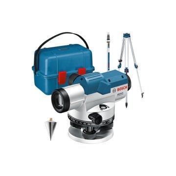 BOSCH GOL 32 D Profesyonel Optik Hizalama Nivo + BT 160 Tripod + GR 500 Mira (Plastik Çanta Içerisinde) 0 601 068 502