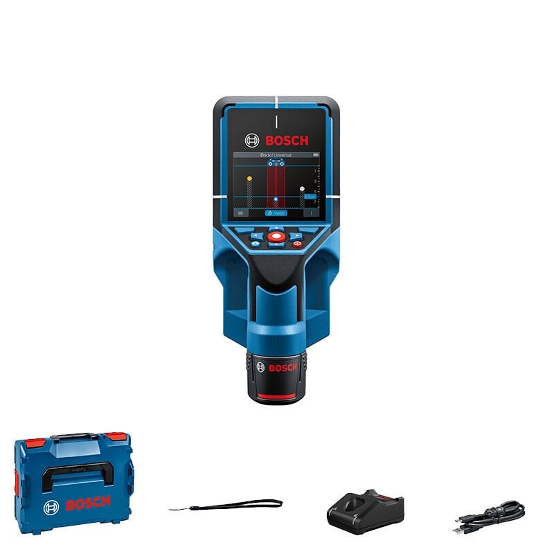 BOSCH D-TECT 200 C Profesyonel 12 Volt Duvar Tarama Cihazı (L-Boxx Çanta İçerisinde) 0 601 081 601