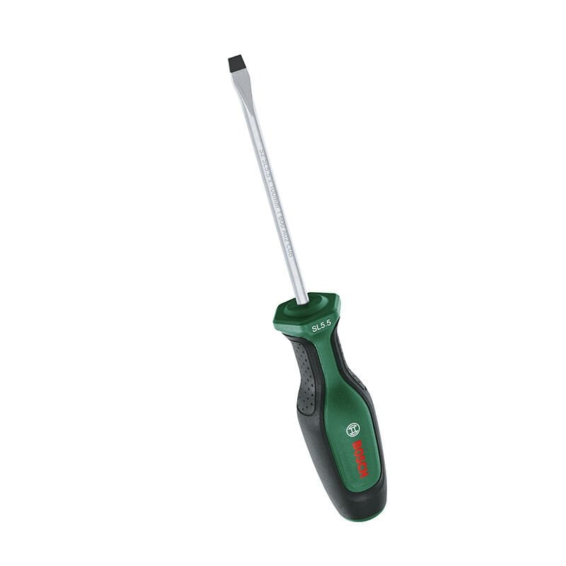 BOSCH (Ev & Bahçe Kullanımı) 5,5*100 Düz Uçlu Tornavida (1 600 A03 DT0)