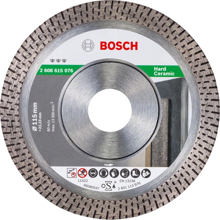 BOSCH 115 mm. Best For Hard Ceramic Elmas Kesici 2 608 615 076