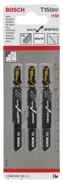 BOSCH Dekupaj Bıçağı T 150 Riff (3'lü Paket İçerisinden 1 Adet) 2 608 633 105