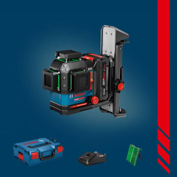 BOSCH EXPERT EXLL18V-120-33CG 18 Volt 3 x 360° Akülü Çizgi Lazeri (1 x 4.0 Ah EXPERT Akülü) (L-BOXX 136 Çanta İçerisinde) 0 601 065 B00