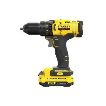 STANLEY FatMax 20V Li-Ion Darbesiz Matkap Vidalama 2.0 Ah. Çift Akülü SCD700D2K