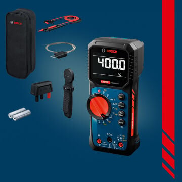 BOSCH EXPERT EXDM600-17 Dijital Multimetre (Kanvas Çanta İçerisinde) 0 601 077 200