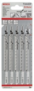 BOSCH Dekupaj Bıçağı T 344 Df (5'li Paket İçerisinden 1 Adet) 2 608 634 243