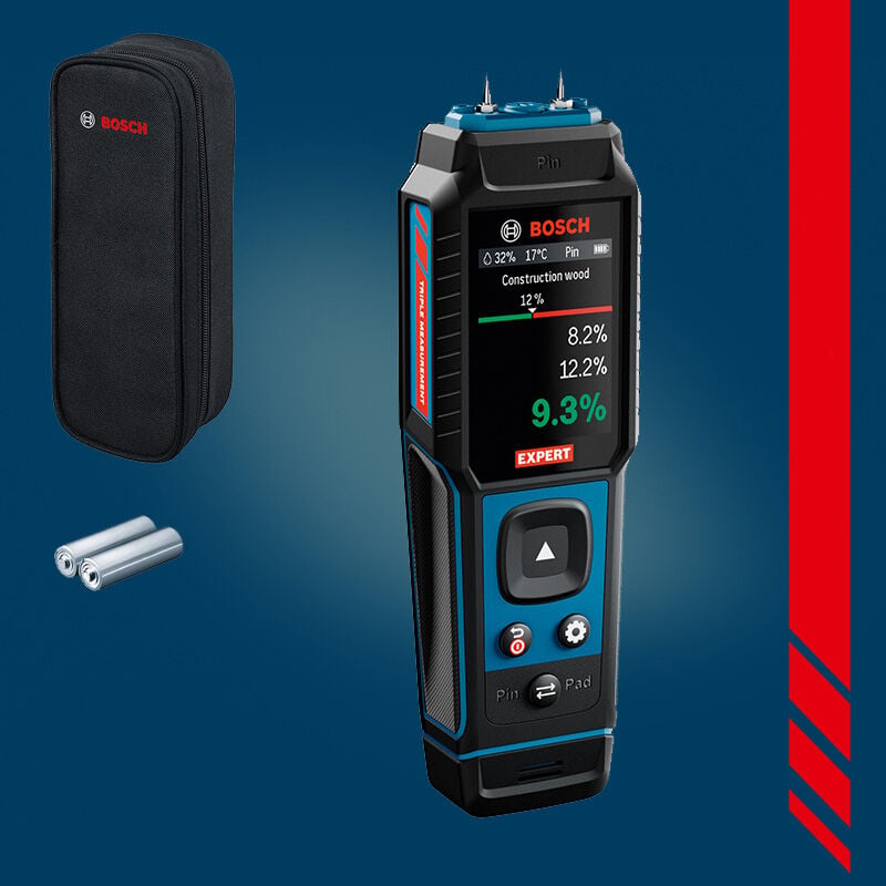 BOSCH EXPERT EXMM3-17 Nem Ölçer (Kanvas Çanta İçerisinde) 0 601 078 300
