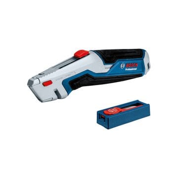 BOSCH Profesyonel Maket Bıçağı ve Bıçak Yedeği Seti (1 600 A02 7M5)