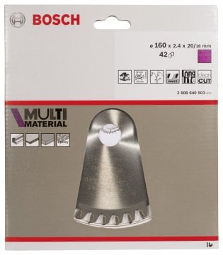 BOSCH Multi Material 160*16 mm. 42 Diş 2,4 2 608 640 503