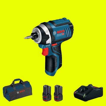 BOSCH GDR 12V-105 Profesyonel 12 Volt 3 Ah Çift Akülü Darbeli