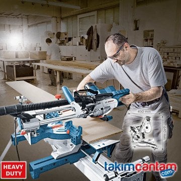 BOSCH GCM 8 SJL 1600 W Profesyonel Gönye Kesme (Karton Kutu İçerisinde) 0 601 B19 100