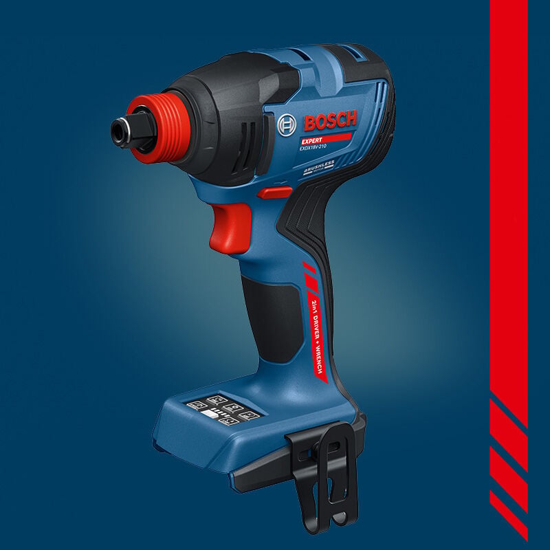 BOSCH EXPERT EXDX18V-210 2'si 1 Arada (1/4'' Altıgen - 1/2'' Kare) 18 Volt Akülü Darbeli Somun Sıkma Vidalama (KömürsüzMotor) (L-BOXX Çanta İçerisinde) (Teslimat Kapsamında Akü ve Şarj Cihazı Yoktur) 0 601 9J0 400
