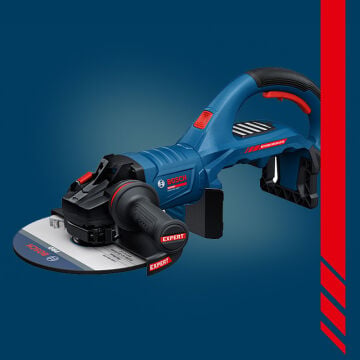 BOSCH EXPERT EXWS18V2-230P 18 Volt Akülü 230 mm PROtectionSwitch Taşlama Makinesi (BITURBO KömürsüzMotor) (XL-BOXX Çanta İçerisinde) (Teslimat Kapsamında Akü ve Şarj Cihazı Yoktur) 0 601 9L8 000