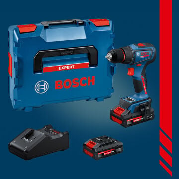 BOSCH EXPERT EXSR18V-90 18 Volt 2 x 4.0 Ah EXPERT Akülü Delme Vidalama (KömürsüzMotor) (L-BOXX 136 Çanta İçerisinde) 0 601 9R2 101