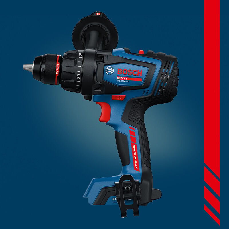 BOSCH EXPERT EXSR18V-150 18 Volt Akülü Delme Vidalama (BITURBO KömürsüzMotor) (L-BOXX 136 Çanta İçerisinde) (Teslimat Kapsamında Akü ve Şarj Cihazı Yoktur) 0 601 9R2 200