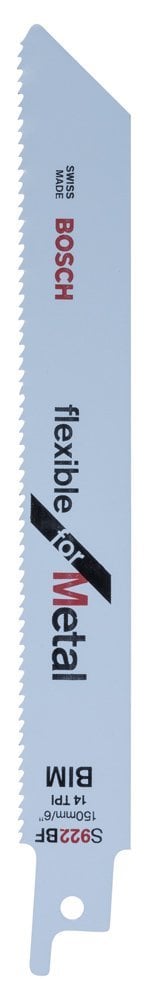 BOSCH Tilki Kuyruğu S 922 BF 150 mm. (25'li Paket İçerisinden 1 Adet) 2 608 657 550