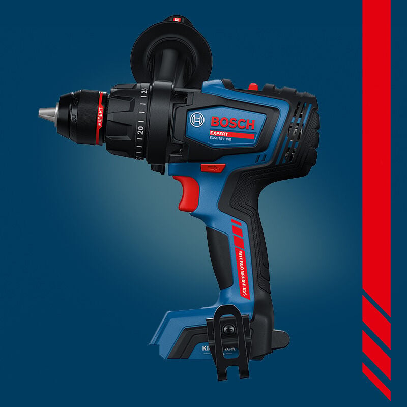 BOSCH EXPERT EXSB18V-150 18 Volt Akülü Darbeli Delme Vidalama (BITURBO KömürsüzMotor) (L-BOXX 136 Çanta İçerisinde) (Teslimat Kapsamında Akü ve Şarj Cihazı Yoktur) 0 601 9R3 200