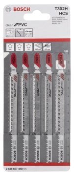 BOSCH Dekupaj Bıçağı T 302 H (5'li Paket İçerisinden 1 Adet) 2 608 667 448