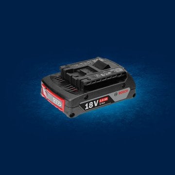 BOSCH GBA 18 V 2 Ah Li-Ion Akü 1 600 Z00 036
