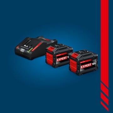 BOSCH EXPERT 18 Volt Starter Set EXAL 18 V-160 18 V Expert Şarj Cihazı + 2 x EXBA 18 V 15.0 Ah Expert Akü 1 600 A03 73Z