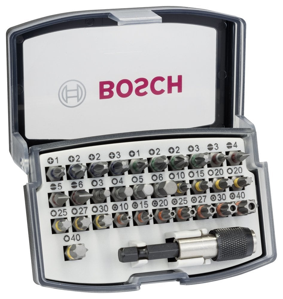 BOSCH - Profesyonel 32 Parça Vidalama Ucu Seti