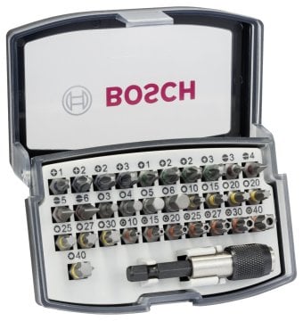 BOSCH - Profesyonel 32 Parça Vidalama Ucu Seti