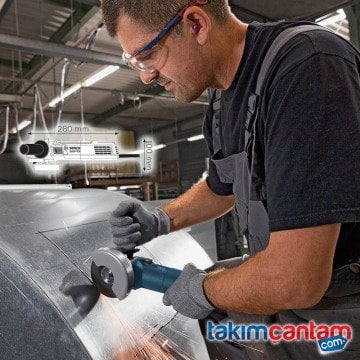 BOSCH GWS 9-115 115 mm. 900 W Profesyonel Avuç Taşlama (Karton Kutu İçerisinde) 0 601 396 006