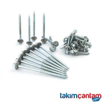 Contalı Beton ve Ahşap Vidaları