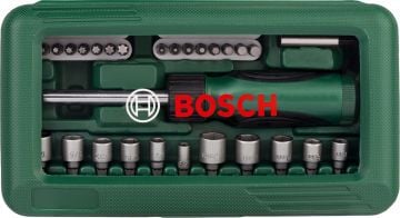 BOSCH - 46 Parça Tornavidalı Vidalama ve Lokma Ucu Seti