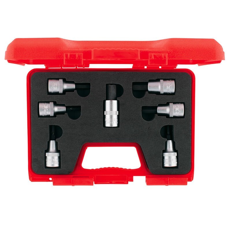 İZELTAŞ (1/2) 7 Parça Lokmalı Allen Uç Takımı 60 mm.  1113 00 1107