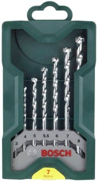 BOSCH - X-Line Mini 7 Parça Beton Matkap Ucu Seti